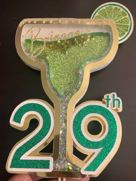 Cake Topper Physical Product